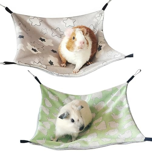 Small Animal Hammock Set Rat Hammocks for Cage Guinea Pig Hammock Rat