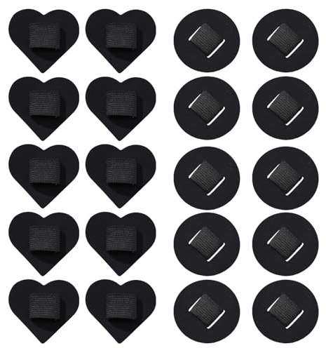 Coussinet Pour Bandeau Capillaire 20 Pièces Décorations De Base Pour | Base Décorative Élastique pour Bandeau Pour Filles Femmes Tea Party Salle De Bain Coiffeuse