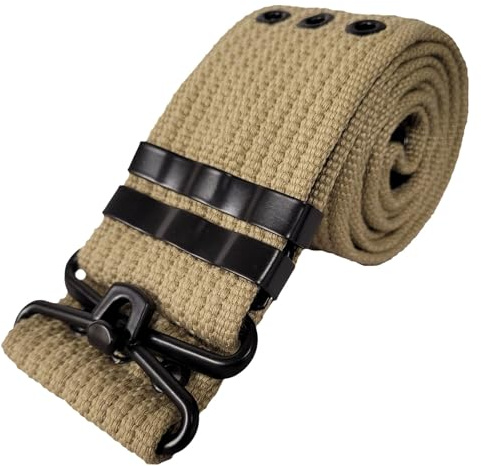 OUTBOUND Webbing Pistol Belt [Beige]
