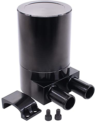 HouYeen Aluminum Reservoir Oil Catch Can Tank Bottle 500ml 19mm for B-MW E60 E82 E90 E91 E93 N54 135i 335i 535i xDrive