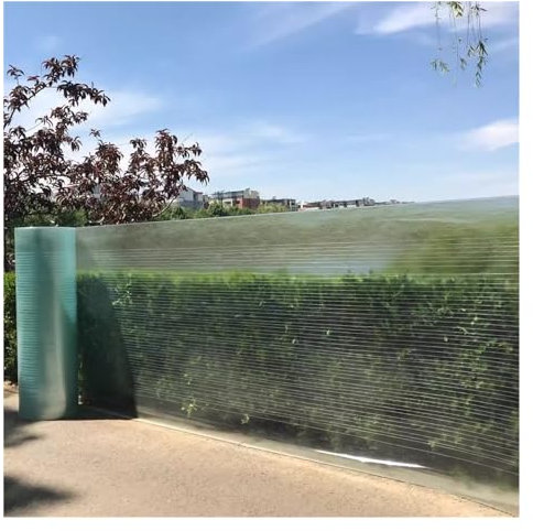 AFGZQ Plaque Couverture Polycarbonate, Film Transparent Serre Résistant UV, Panneaux Éclairage Jour, for Jardinage, Agriculture, Élevage, Auvents Patio(1.64 x 9.8ft)