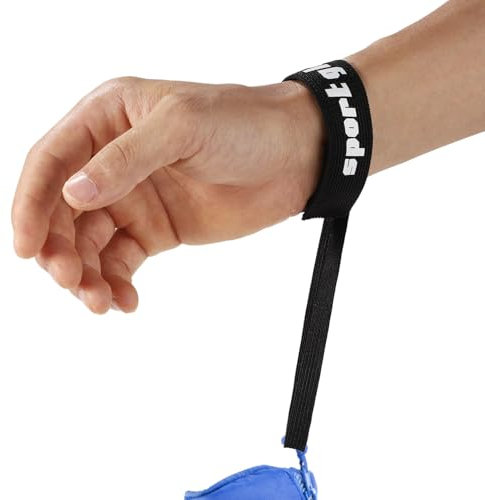 2stk Elastische Handgelenkbänder für Ski und Snowboardhandschuhe, Sicherheitsband für Sporthandschuhe Verstellbare Skihandschuhleine für Damen Herren Hängehandschuhe Outdoor (Schwarz)