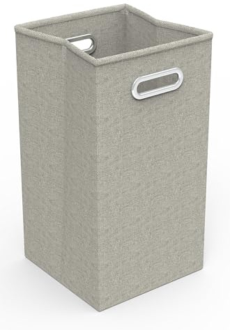 VCM Wäschekorb/Stoff Wäschebox/Wäschetruhe/Maße ca. H. 70 x B. 30 x T. 30 cm/Stoffbox - Zalo