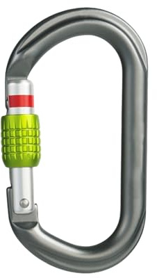 Alliage en Aluminium 25kn D Forme Carabiner Backpacking Backles D avec Porte Vis pour L en Toute Sécurité Sport Sécurité D'aventure Clip Carabiner
