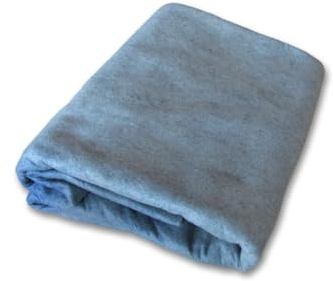 HAF Golvskyddsfleece för runda pooler med 460 cm | Tjocklek 200 g/m² | Underläggsfleece för Quick Up pool, stålväggsbassäng och ställningsbassäng | Poolfleece skyddar mot stenar och rötter