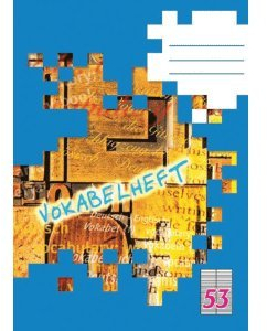 10 x Landre Vokabelheft A6 32 Blatt 70 g/qm liniert 2-spaltig