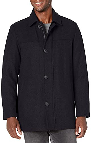 DOCKERS Abrigo de lana Weston para hombre - azul - Large