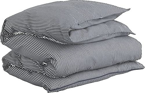 GANT Yarn Dyed Stripe Single Duvet Evening Blue 135X200