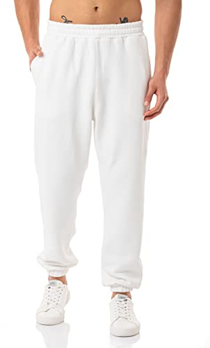 Redbridge Pantaloni da jogging da uomo, per il tempo libero, basici, larghi, natur, XXL