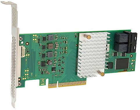 Zunate LSI SAS3008 Array Karte, 8 Port 12 Gbit/s PCIE 3.0 Smart Array Karte, D3307 A12 LSI SAS3008 9300 8i 12 GB RAID Karte