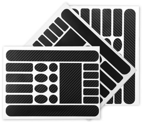 Ryaupy 3 PCS Autocollant Protection de Cadre de vélo, Résistant Film de Protection - Bandes adhésives de qualité pour Vélo de Route, VTT pour protéger Contre Les dommages de la Peinture