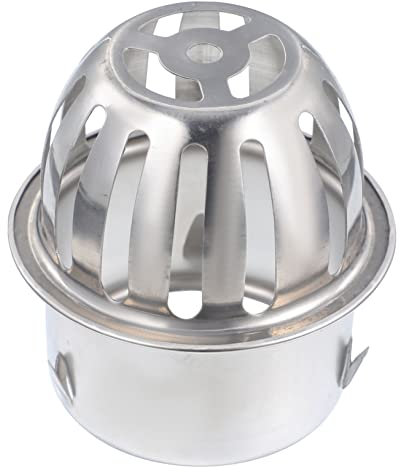 OSALADI Leiter-dachrinnenschutz Aus Edelstahl Für Fallrohrabfluss Dachrinnenschutzfilter Und Fallrohrsieb Für Laub Robust Und Rostfrei