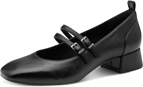 Tamaris Damen Pumps Vegan schwarz 40
