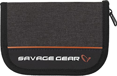 Savage Gear 17x11cm Zipper Wallet - Kunstködertasche für Hardbaits, Ködertasche für Wobbler, Blinker & Spinner, Blinkertasche