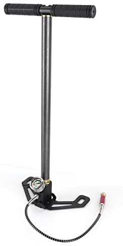 Pompa Manuale Ad Alta Pressione PCP per Fucile Ad Aria Compressa - 3 Fasi, 4500PSI, Staffa di Riempimento