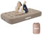 Dametay Luftbett 1 Person, Kein Stecker Required, Luftmatratze Selbstaufblasend Luftbett mit integrierter Pumpe Airbed Air Mattress Inflatable Bett aufblasbare Matratze für Camping Gästebett, 190x98cm
