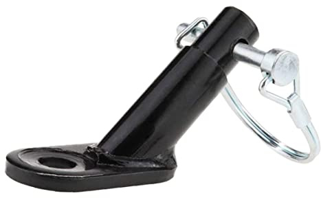 Kisangel Iron Bike Trailer Hitch Coupler Traction Attachment for Bike Cargo and Pet Trailers Easy to Install Heavy Duty Design for Safety and Stability