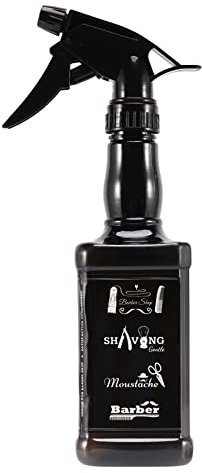 Asuinxurr Vaporisateur de 650 ml pour coiffeur - Pour salon de coiffure - Noir