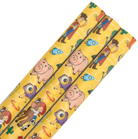 Hallmark Disney Toy Story 5 Wrapping Paper Multipack -12m - 3x4m Rolls