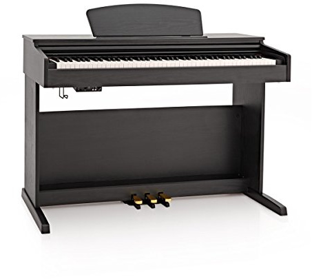 DP-10X Digital Piano by Gear4music, Matte Black