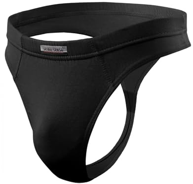 Sesto Senso Herrstring mikrofiber, tanga, trosor, sexig, 1-pack / 3-pack, stringtrosa