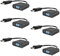 HYNNIO DP to VGA, 6 Pack Gold-Plated DisplayPort to VGA Adapter (Male to Female) for Computer, Desktop, Laptop, PC, Monitor, Projector, HDTV, Chromebook, Raspberry Pi, Roku, Xbox and More - Black