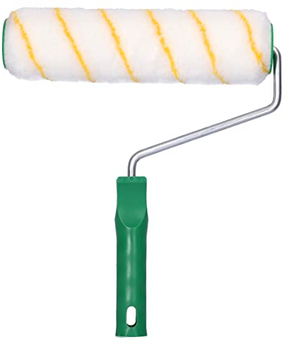 ToolSpace rodillo de pintura para pintura de pared profesional 25cm, rodillo de pintura, rodillo de pintura para pintura de pared, pintura de fachada, rodillo de pintura, pila corta