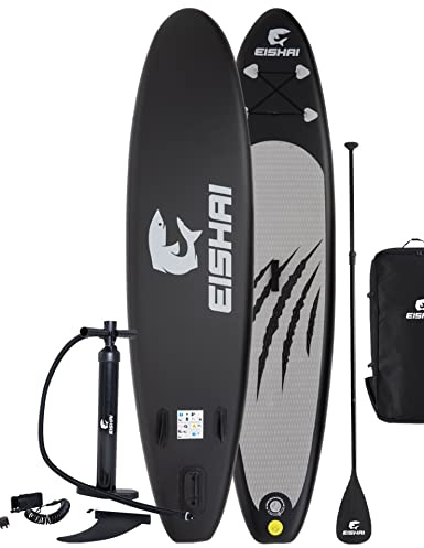 EISHAI Sharkbite Stand Up Paddle Board (nero)