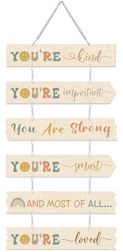 Queekay Girls Bedroom Accessories Preppy Room Decor Rainbow Unicorn Boho Butterfly Decorations Teens Motivational Wall Art Bedroom Decorations for Room Toddler Wall Decor Girl Present(Bobo)