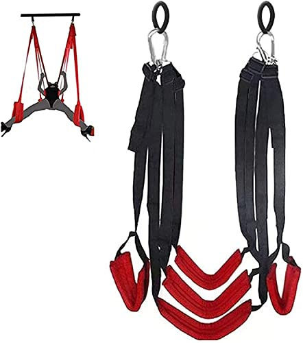 Love Swing Sex Swing Door Swing for Couples, Kit Door Swing Set SM with Extra Wide Padding Duty for Ceiling and Hanging on The Door