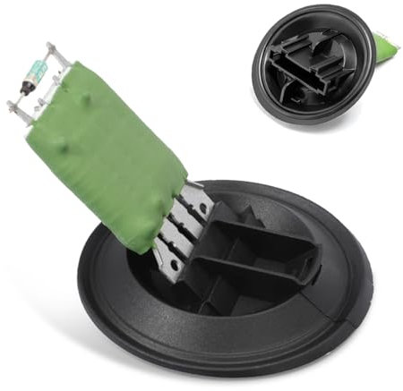 Automobile Heater Blower Motor Fan Resistor, Car Air Conditioner Resistor Heater for Audi Polo Fox Fabia Roomster (OE 6Q0959263, 6Q0959263A)