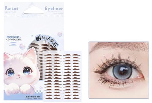 120 adesivi per eyeliner, non sbavano, per feste di ballo e viaggi, per trucco rapido degli occhi, per feste, viaggi, uso quotidiano