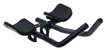 BBB Cycling AeroPro Ergo-Bend Clip-On Lenker – Aerodynamische Aero Bars für Triathlon & Zeitfahren – Ergonomische TT Verlängerungen – passend für 31,8 mm Lenker – BHB-70EB