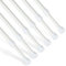 6Pcs Tension Rod, Goowin 40-70cm Tension Curtain Rod, No Drilling Rustproof Spring Small Tension Rod, Adjustable Tension Rods for Closet, Kitchen, Cupboard, Wardrobe, Bookshelf (White)