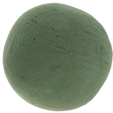 HEMOTON Palla di Schiuma Floreale Schiuma Floreale Verde Blocco Rotondo di Schiuma Palline di Schiuma Secca Blocchi di Schiuma di Fiori Artificiali per Composizioni Floreali 15 Cm