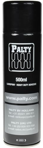 FORTIS POLSTER Colle en spray 500 ml Noire Moyenne