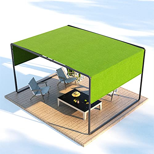 Pérgola retráctil para exteriores con toldo para jardín, refugio de aluminio con luz LED, parrilla grande para pabellón, cenador verde para porche, patio, barbacoa