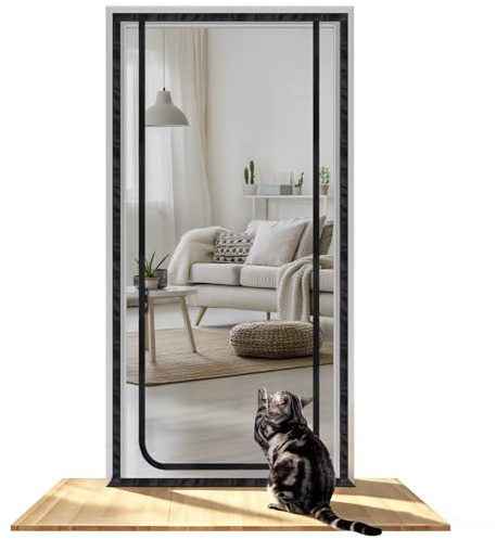DBREAKS Cat Net Balcony Door Gate Zip 100 cm x 220 cm