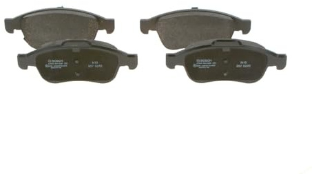 Bosch BP2000 - Pastiglie Freni Auto, Asse Anteriore - Qualità Bosch - Riduzione del Rumore e della Polvere - Certificazione ECE-R90 - Senza Rame - 1 Confezione da 4 Pastiglie