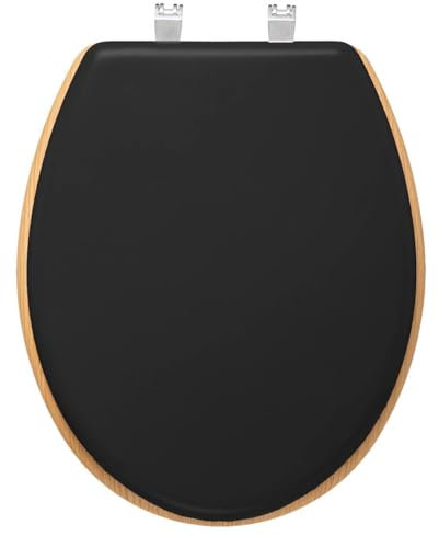 5five - abattant WC Modern Color Gris Charbon en Bois