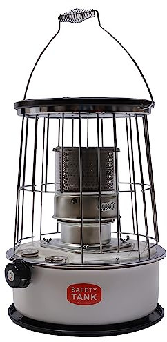 Kerosene Heater, Portable Camping Stove Picnic Heating Tool with Handle Portable Kerosene Heater, Kerosene Burner Grill Stove for Indoor Garden Camping Terrace Barbecue Cooking, 32.5 x 45 cm