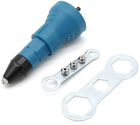 Elektrischer Bohrer-Adapter, 2,4 mm - 4,8 mm, kabelloses Nietwerkzeug für elektrische Bohrmaschinen-Zubehör