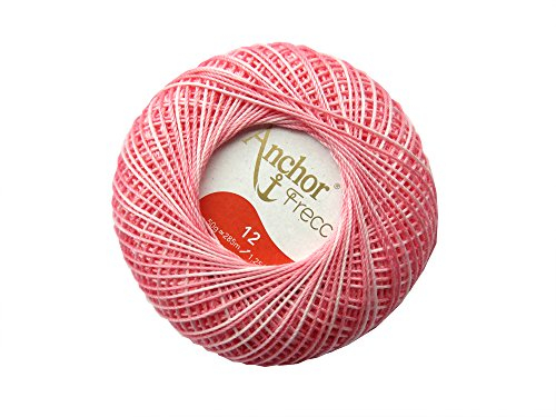 Freccia Meliert von Anchor Stärke 12 Rosameliert Nr: 1201