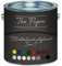 The Flynn Metallschutzfarbe 3 in 1 hochwertiger 3-in-1 Metallschutzlack Lack für Metall Eisen Aluminium Zink Stahl Rostschutz Grundierung Deckanstrich (1 L, Moosgrün (RAL 6005))