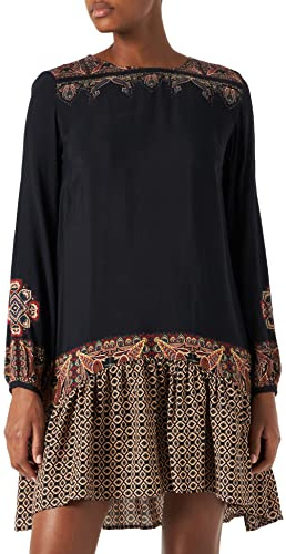 Desigual Vest_Praga Robe décontractée Femme,noir , S