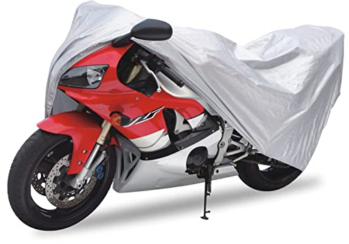 Rolektro Premium Motorrad-Abdeckplane XL 246x104x127cm - Wasserabweisende Roller- & Moped-Schutzhaube, 150D Oxford Polyester, Universal