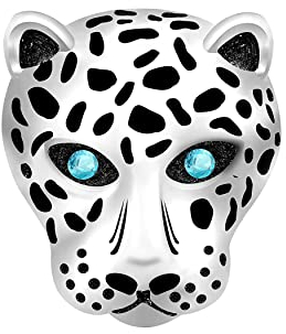 Andante CHUNK Click-Button Druckknopf für Chunk-Armbänder, Chunk-Ringe und andere Chunk-Accessoires - Tiger