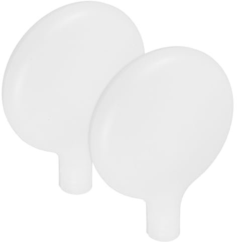 Toyvian 2 Stück Acryl- -Lampenschirm Ersatz-Acryl-Lampenabdeckungen Runder Lichtglobus Lampenpfosten Für Pendelleuchte Stehlampe