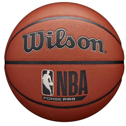 Wilson NBA Forge Pro Indoor/Outdoor Basketball - Brown, Size 7-29.5