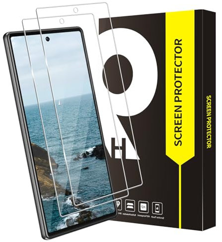 VSEER 2 Stück Schutzfolie für Panzerglas für Google Pixel 6A 5G, 2.5D Edge Ultra Transparent Anti-Fingerabdruck Keine Blasen Pixel 6A Schutzglas, Fall-freundlich Hohe Empfindlichkeit Displayschutz